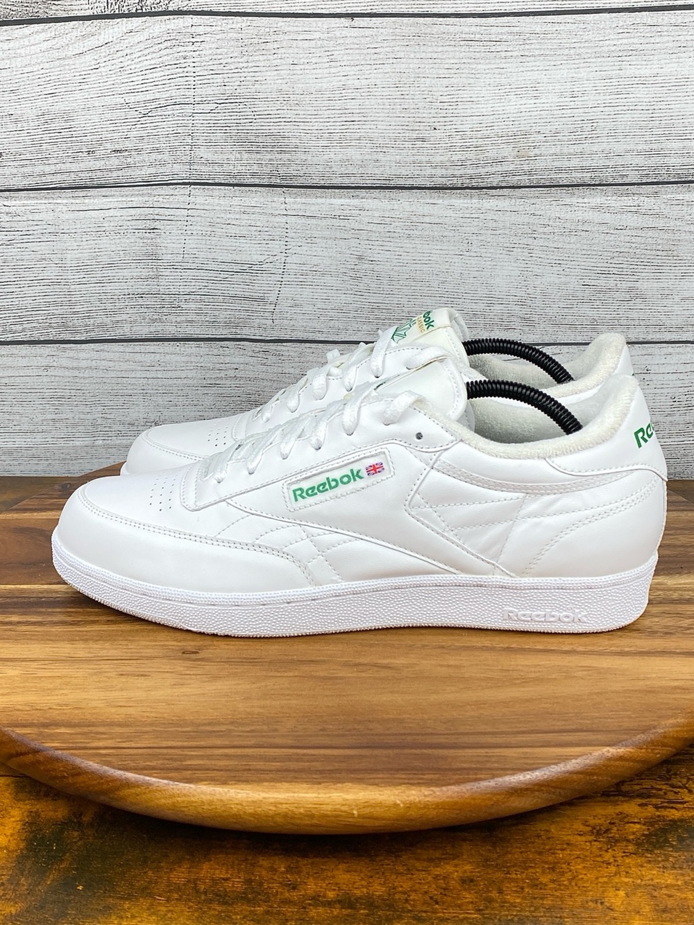 NEW Reebok Club C 85 White Glen Green Casual Sneaker Men’s Shoe Size 11.5
